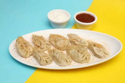 chicken steam momos