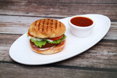veg grilled burger